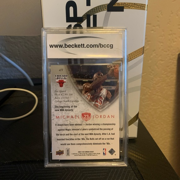 Michael Jordan Graded Card π₯π₯π₯π₯π₯ - Picture 2 of 2